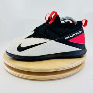 Nike Jr Phantom Vision 2 Soccer Cleats Boys 2 2y White Black Shoes Junior Girls